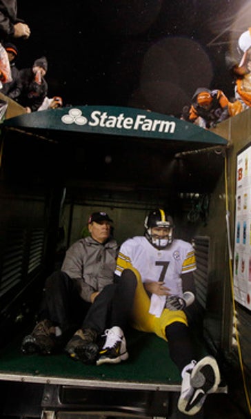 NFL Latest: Roethlisberger leads Steelers over Bengals